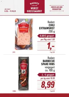Vorschau der Angebote: Radatz Flugblatt gültig ab 06.10.2025