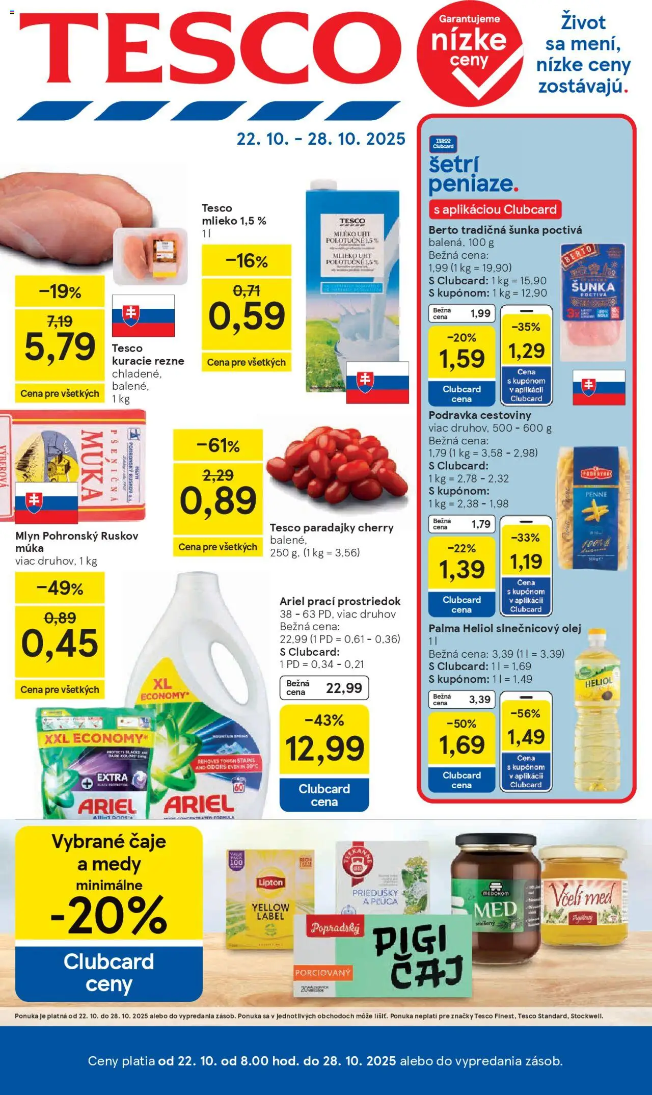 Tesco leták od 22.10.2025 - Hypermarket Online