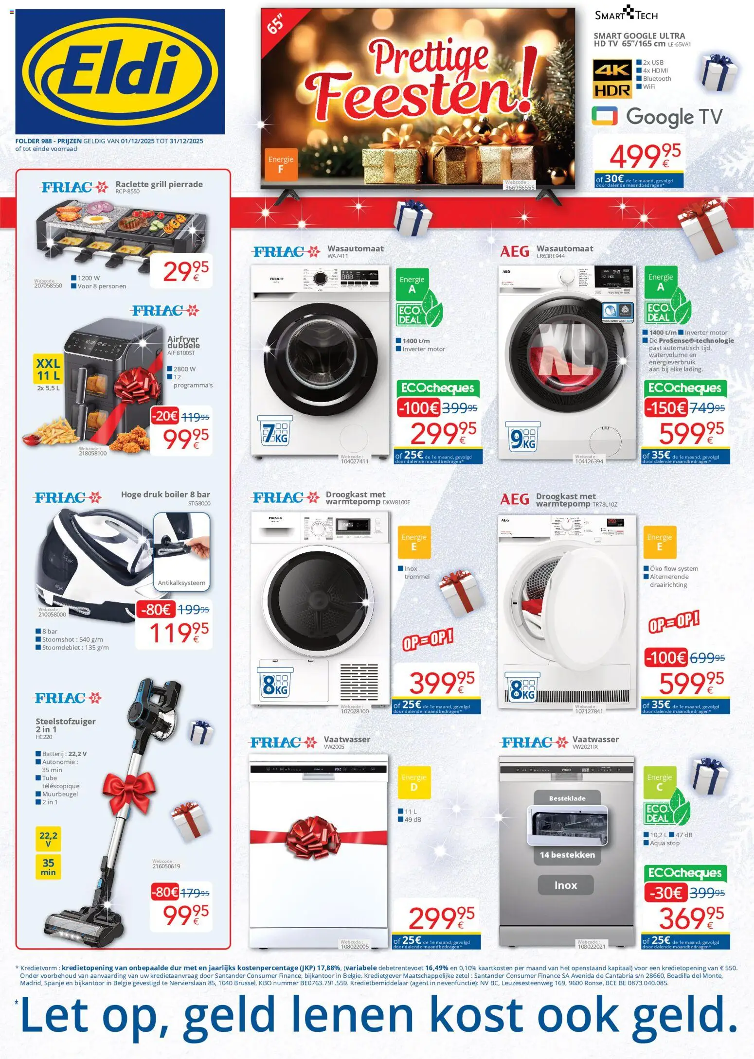 Voorbeeld van Folder van winkel Eldi geldig vanaf 01/12/2025