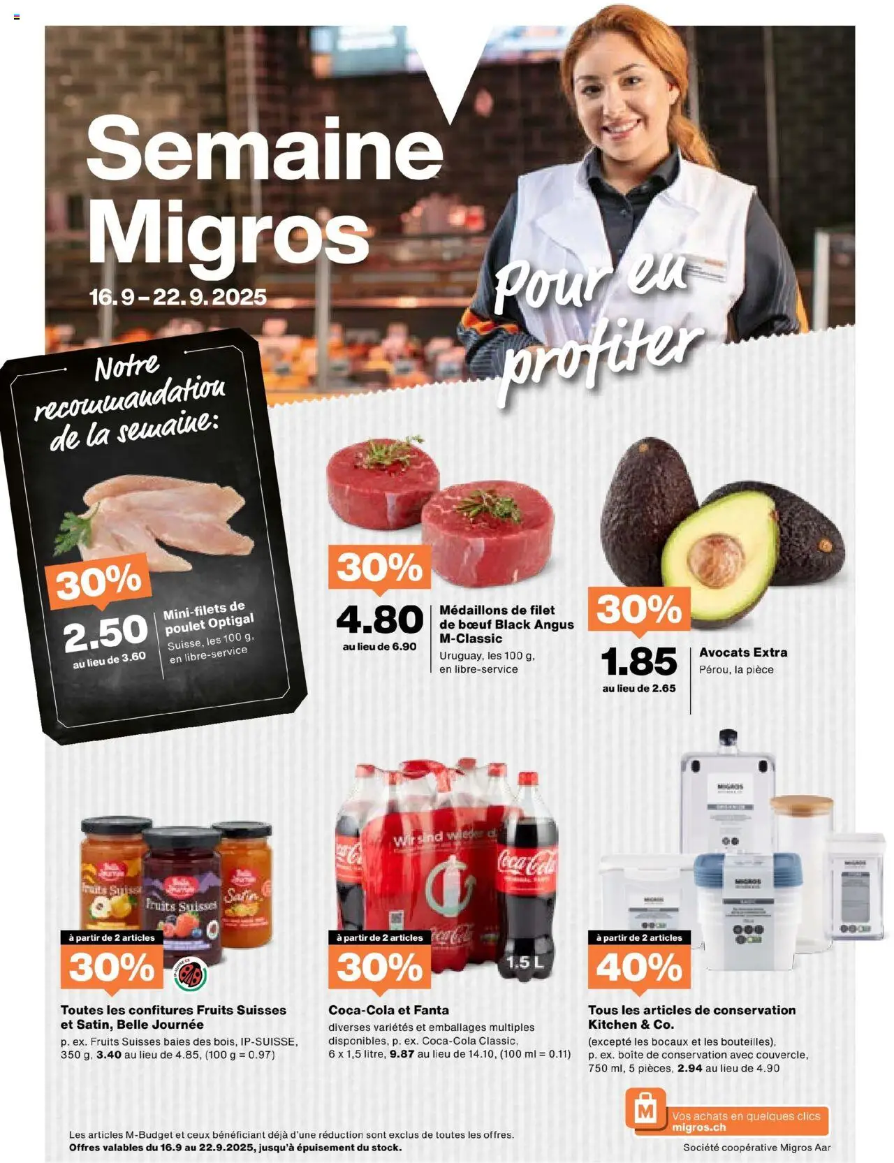 Migros Aktionen FR ab 16.09.2025 - Seitennummer 1