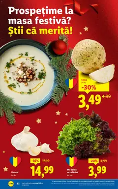 Previzualizarea de cataloage: Lidl Catalog nou valabil de la 08.12.2025 | Pagina: 62