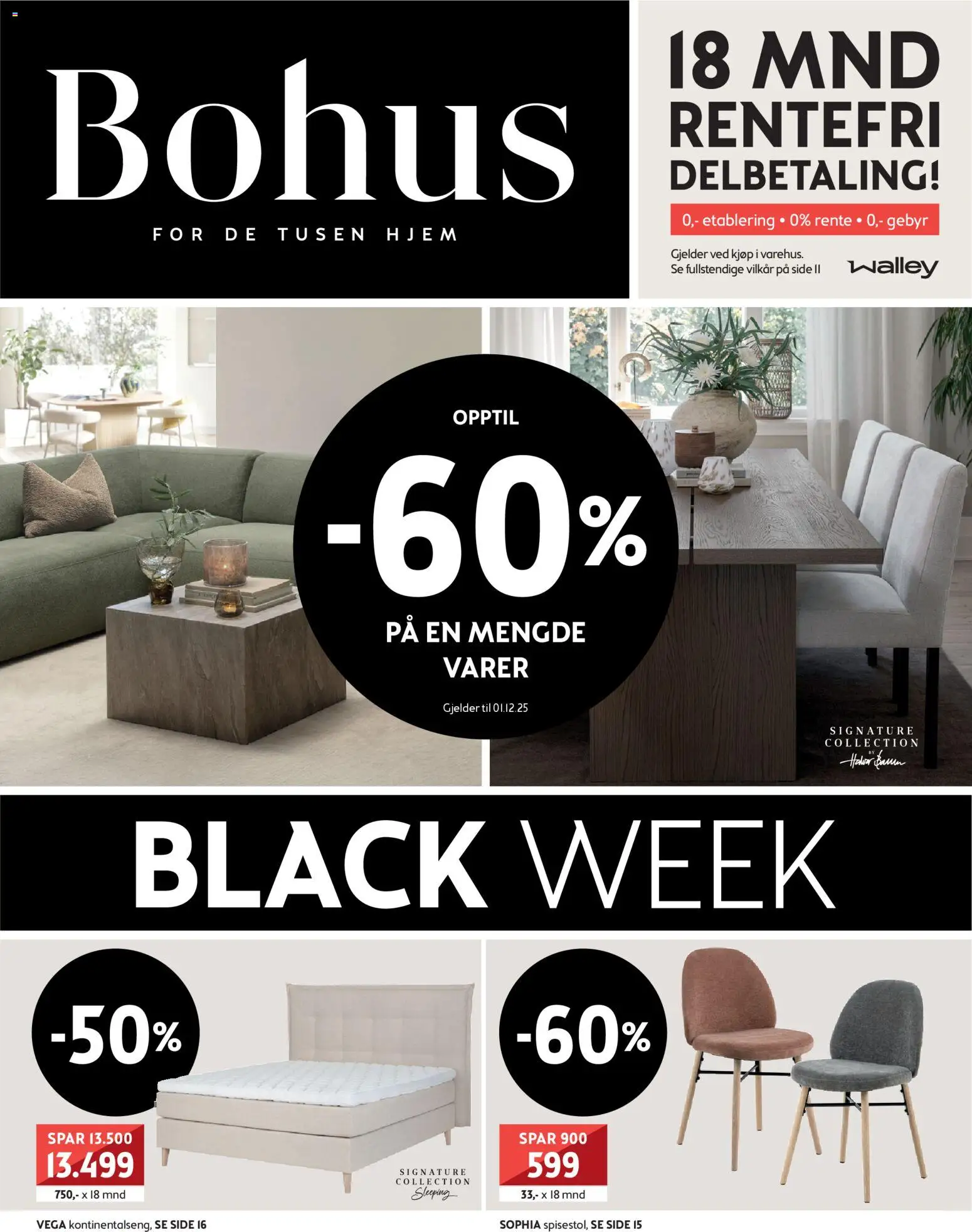 Forhåndsvis Black Friday fra butikk Bohus gyldig fra 19/11/2025