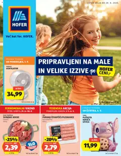 Predogled kataloga iz trgovine Hofer veljaven od 28.08.2025
