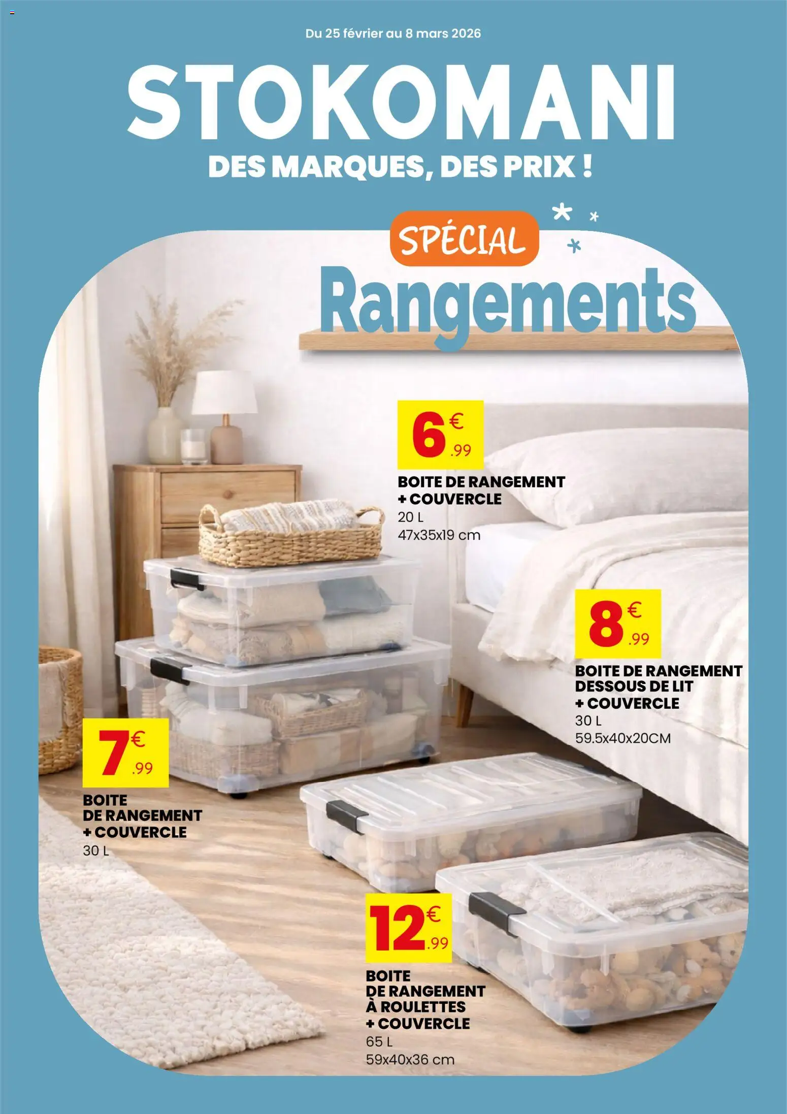 Prévisualisation de Rangements du magasin Stokomani formulaire valide 25/02/2026