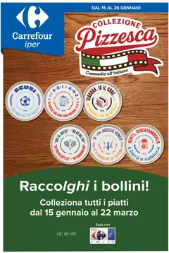 Anteprima dell'opuscolo Volantino Iper - Punti Sprint Payback dal negozio Carrefour valido da 15/01/2026