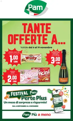Anteprima dell'opuscolo Attuale volantino dal negozio PAM valido da 06/11/2025