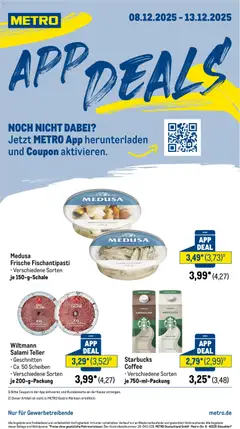 Vorschau von dem Prospekt des Geschäftes Metro, gültig ab dem 08.12.2025