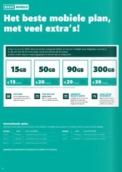Voorbeeld van Folder / Publicité van winkel Base geldig vanaf 03/12/2025 | Pagina: 4