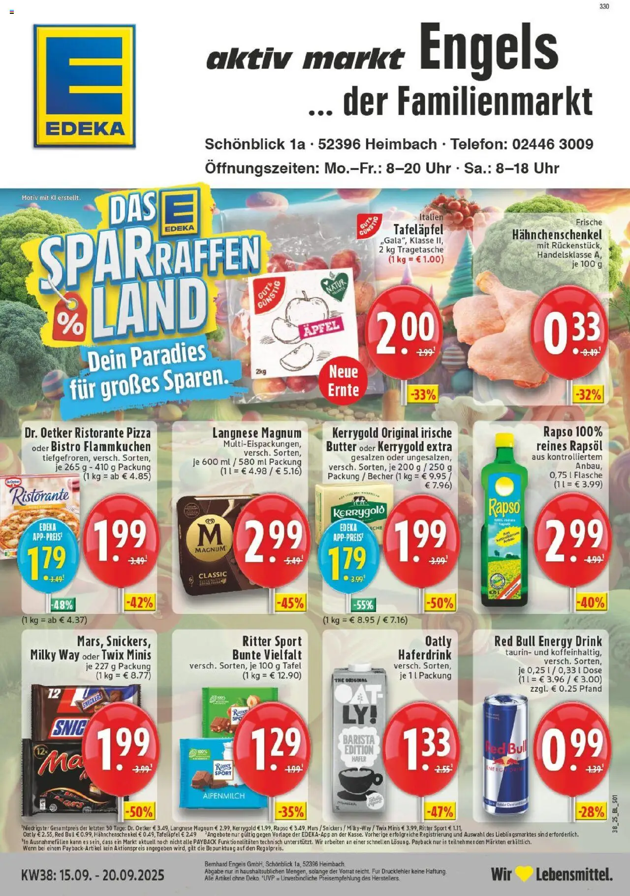 EDEKA Prospekt ab 14.09.2025 - Prospekt Heimbach Online