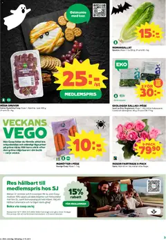 Förhandsgranska reklamblad Aktuella reklamblad Coop från butik Coop gäller från 27/10/2025 | Sida : 3
