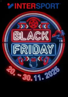 Pregled letka Black Friday trgovine Intersport vrijedi od 20.11.2025