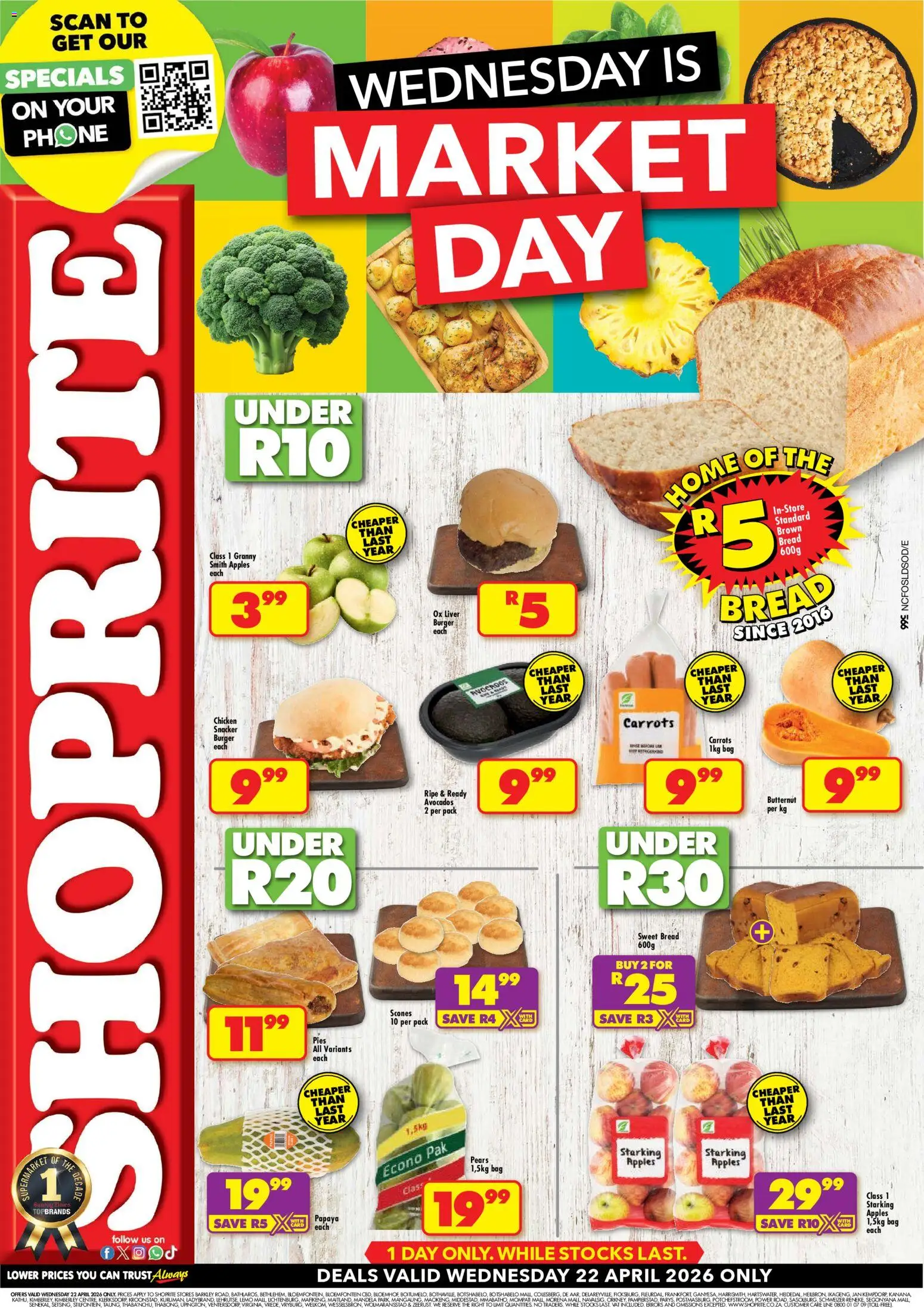 Preview of Shoprite flyer valid from 22/04/2026