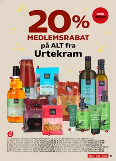 Eksempel på tilbudsavis Tilbudsavis fra butik Super Brugsen gyldig fra 31/10/2025 | Side: 11