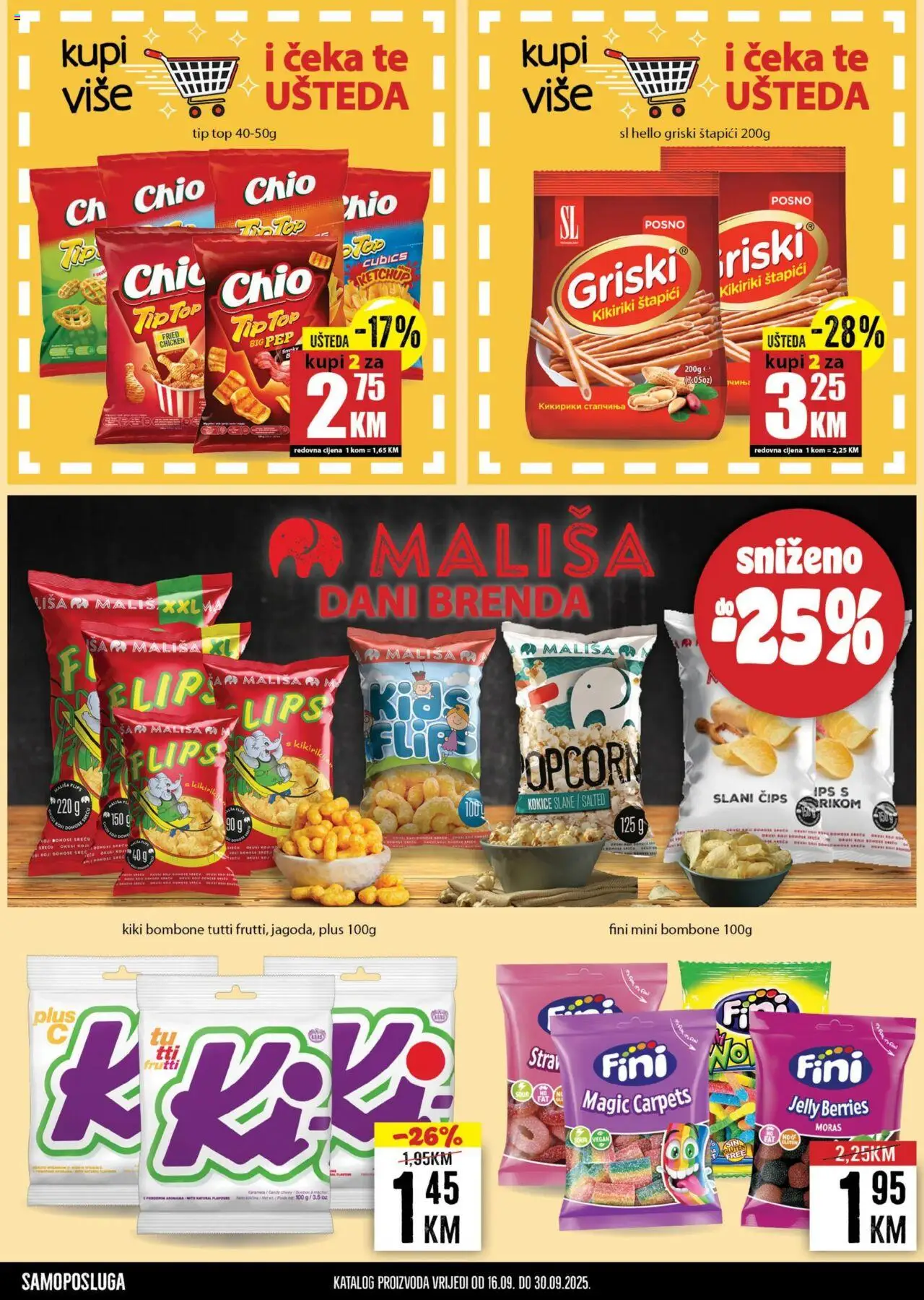 Pregled letka Katalog trgovine Prodex vrijedi od 2025.09.16