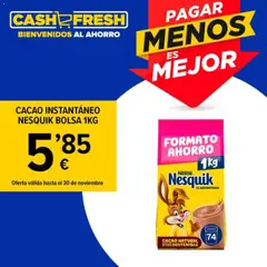 Vista previa del folleto de la tienda Cash Fresh válido desde el 10/11/2025 