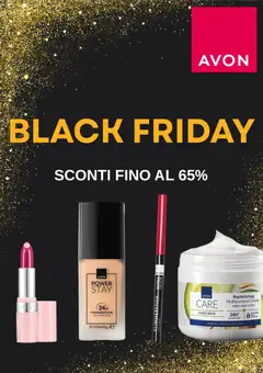 Anteprima dell'opuscolo Black Friday dal negozio Avon valido da 14/11/2025