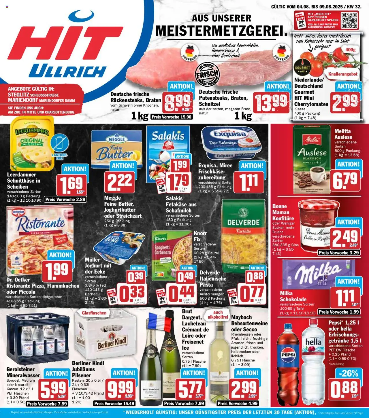 HIT Prospekt ab 04.08.2025 nächste Woche > Berlin