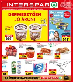 Interspar - Akciós újság Interspar megtekintése, amely érvényes 2025.08.21.-től