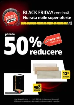Previzualizarea de cataloage: Brico Depot Black Friday valabil de la 13.11.2025
