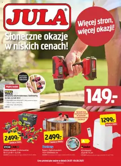 Pogląd gazetki "Gazetka" ze sklepu Jula ważnej od 24.07.2025