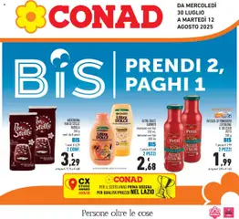 Anteprima dell'opuscolo Attuale volantino dal negozio Conad valido da 30/07/2025