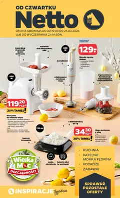 Pogląd gazetki "Netto gazetka od czwartku NonFood" ze sklepu Netto ważnej od 19.03.2026