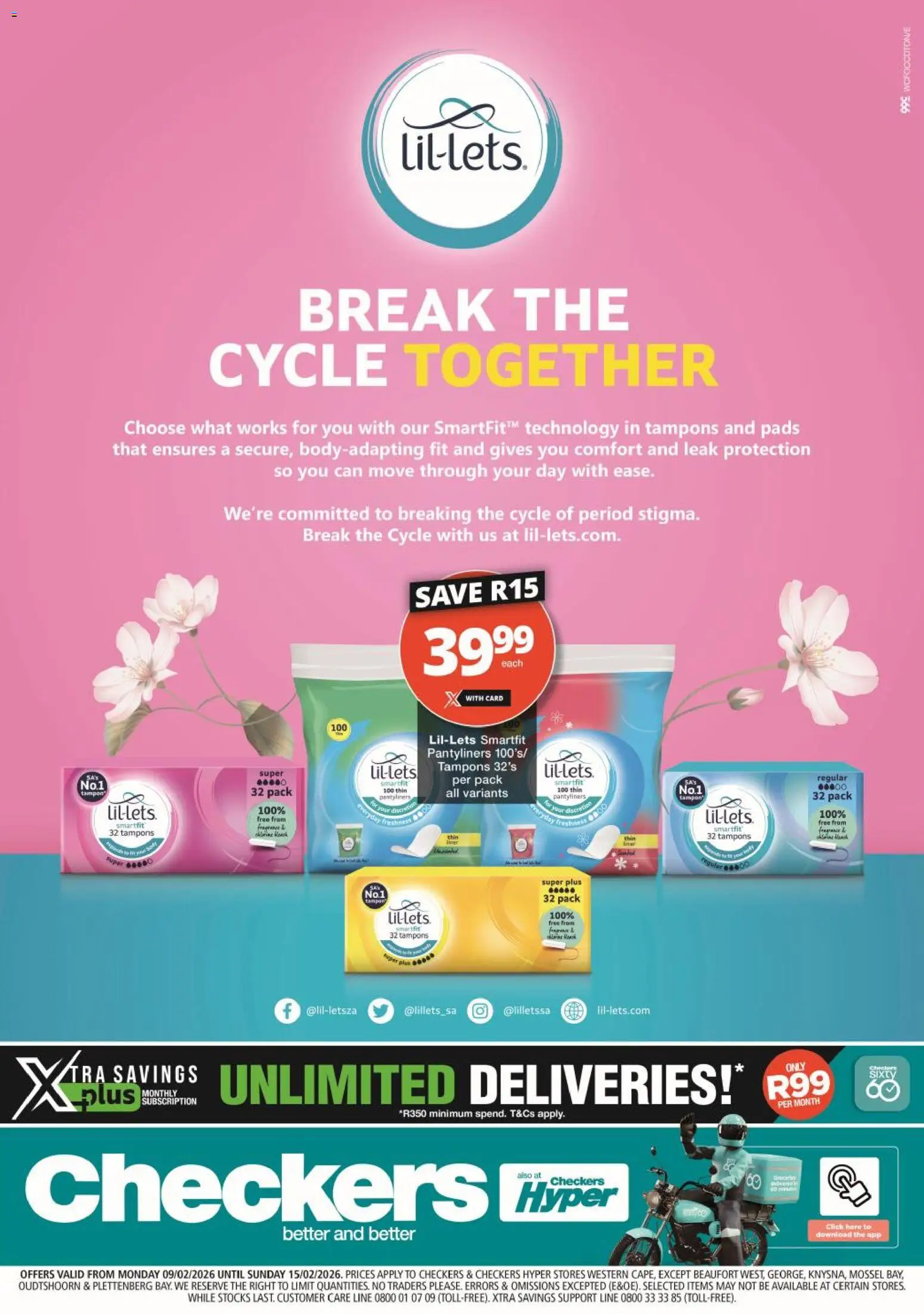 Preview of Checkers flyer valid from 09/02/2026