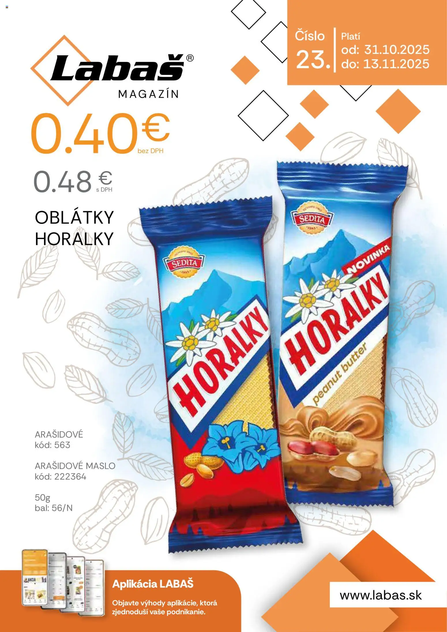 Náhľad Labaš letáku platného od 31.10.2025