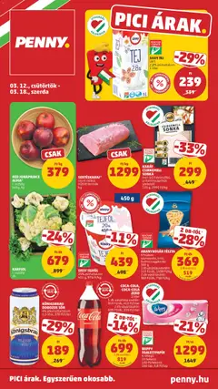 PENNY - PENNY akciós újság megtekintése, amely érvényes 2026.03.12.-től