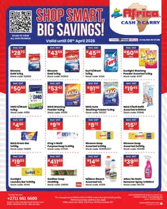 Preview of Africa Cash & Carry flyer valid from 25/03/2026