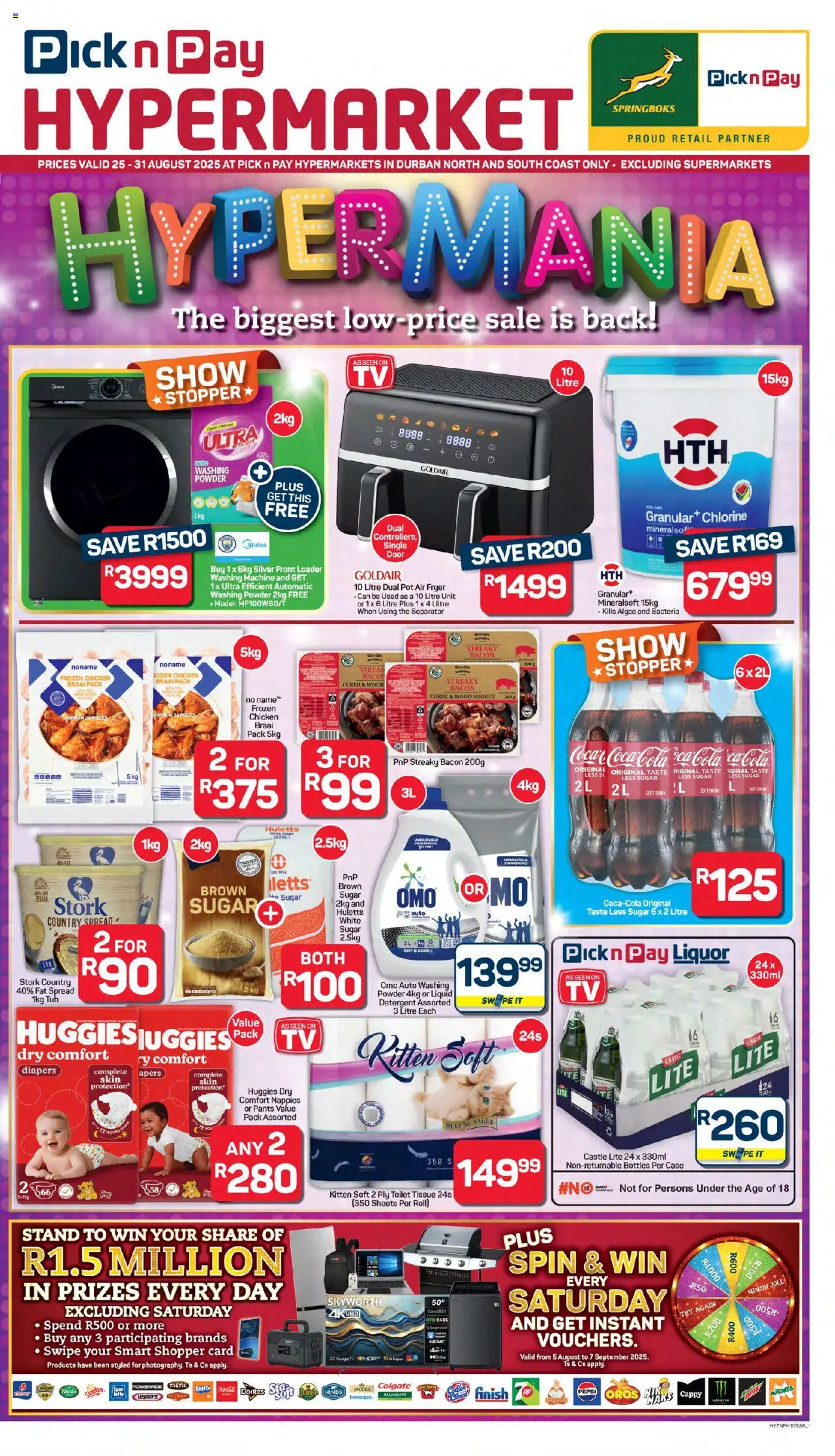 Pick n Pay KwaZulu-Natal - Hypermarket Specials from 25/08 - 31/08/2025 > Promotions