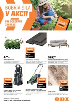 Náhľad OBI letáku platného od 01.03.2026