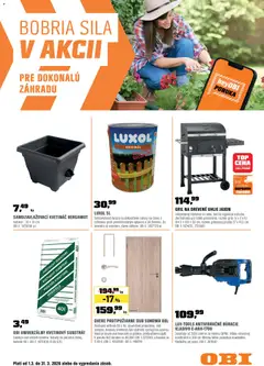 Náhľad OBI letáku platného od 01.03.2026