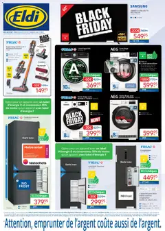 Voorbeeld van Black Friday van winkel Eldi geldig vanaf 01/11/2025