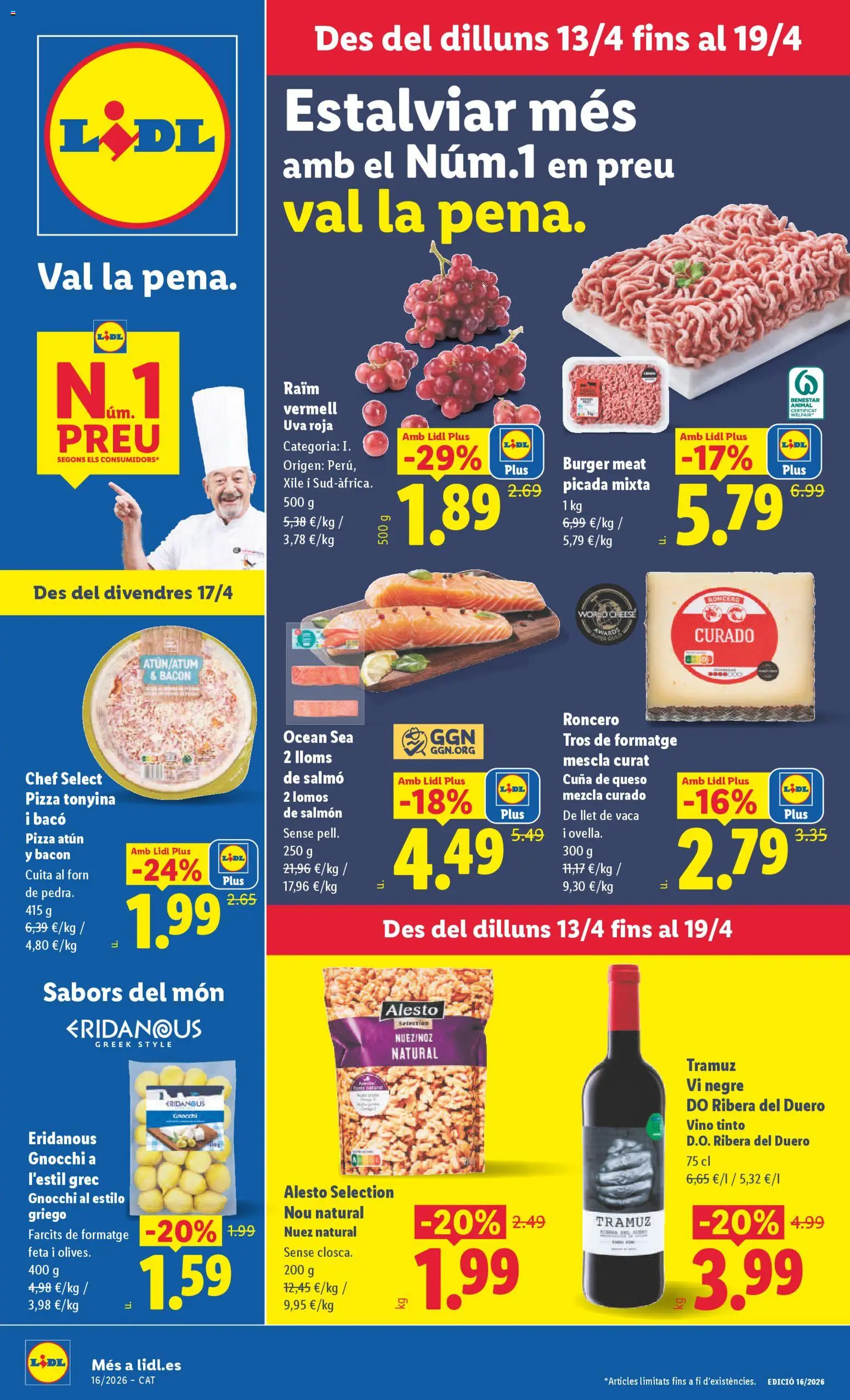 Vista previa del folleto de la tienda Lidl válido desde el 13/04/2026 