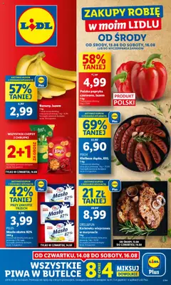 Pogląd gazetki "Gazetka" ze sklepu Lidl ważnej od 13.08.2025