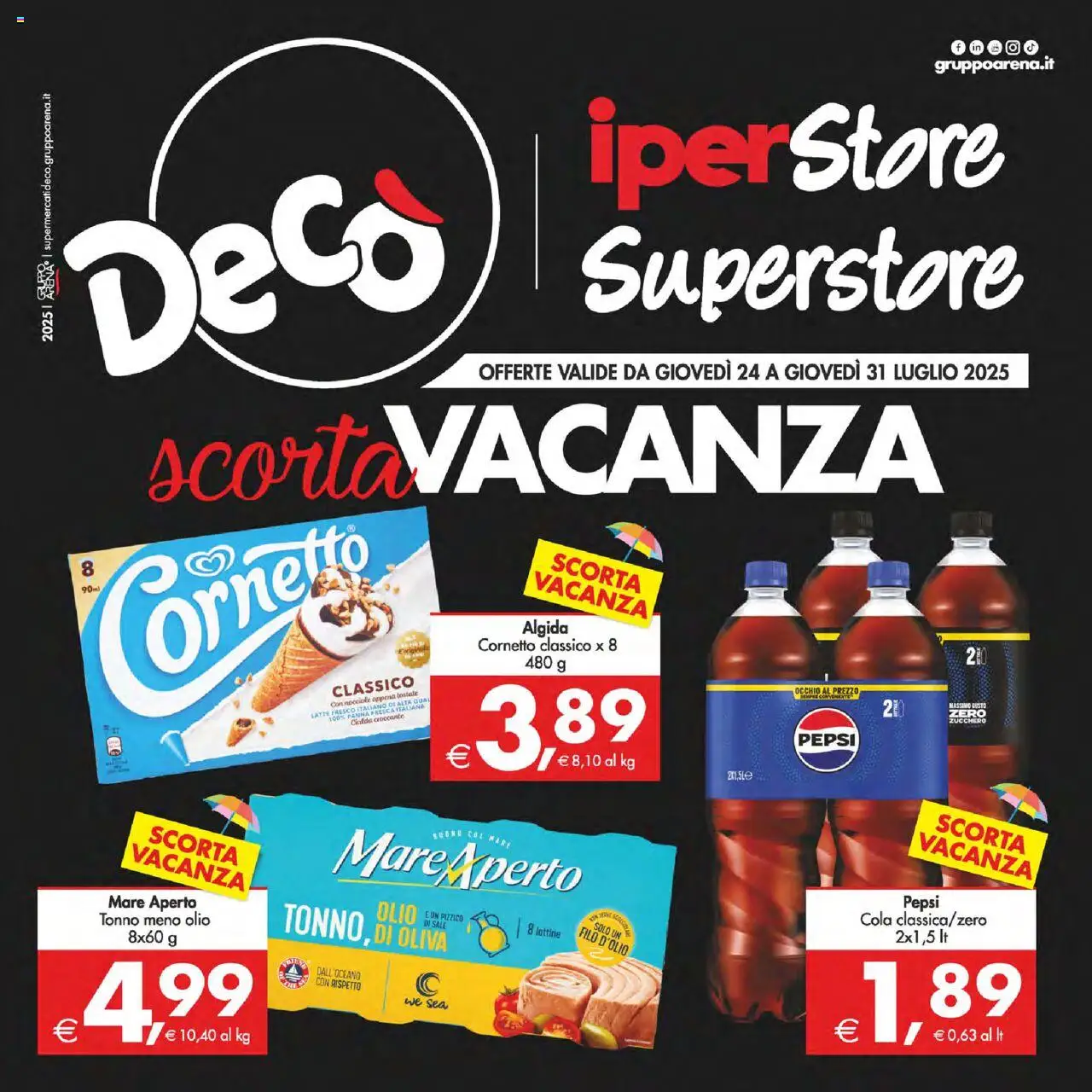 Volantino Decò valido da 24/07/2025 numero di pagina 1