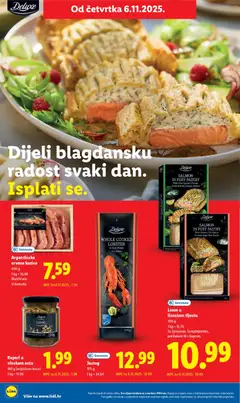 Pregled letka Katalog trgovine Lidl vrijedi od 03.11.2025 | Stranica: 86