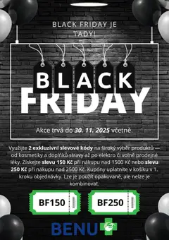 Náhled nabídky: Benu Black Friday platný od 25.11.2025