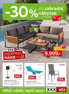 Náhled nabídky: XXXLutz XXXLutz leták - Sleva až 30 % na zahradní nábytek platný od 07.04.2026