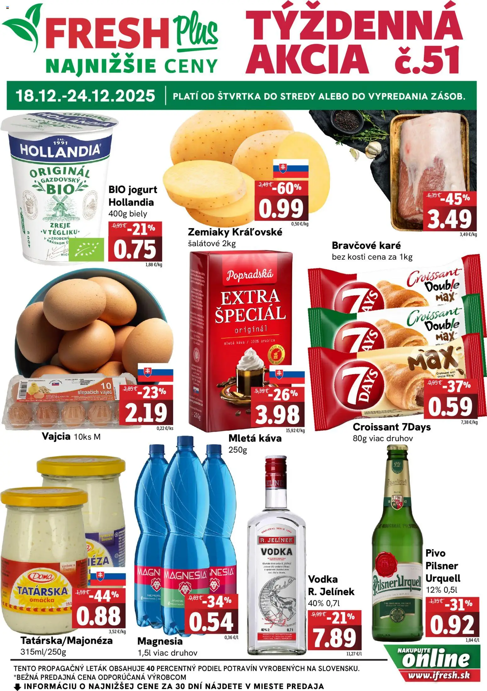 Náhľad Fresh letáku platného od 18.12.2025