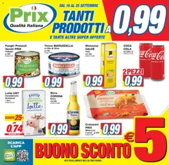 Anteprima dell'opuscolo Attuale volantino dal negozio Prix valido da 16/09/2025
