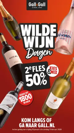 Voorbeeld van Folder van winkel Gall en Gall geldig vanaf 19-01-2026