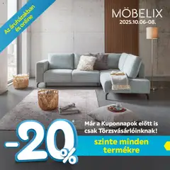 Möbelix - Szórólap megtekintése, amely érvényes 2025.10.06.-től