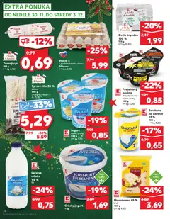 Náhľad Kaufland letáku platného od 27.11.2025 | Strana: 74
