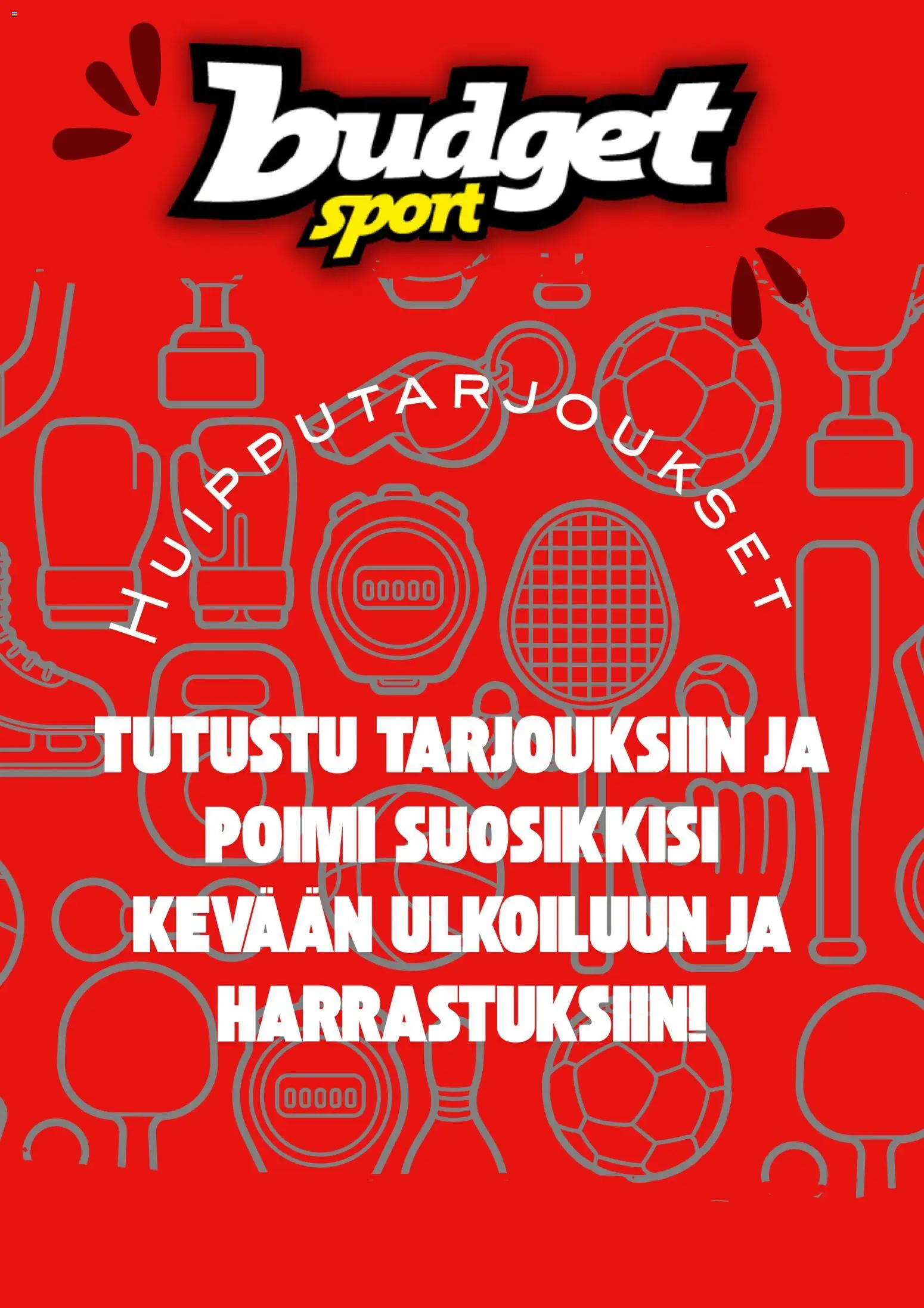 Kaupan Budget Sport Budget Sport tarjoukset esikatselu, voimassa 10/04/2026