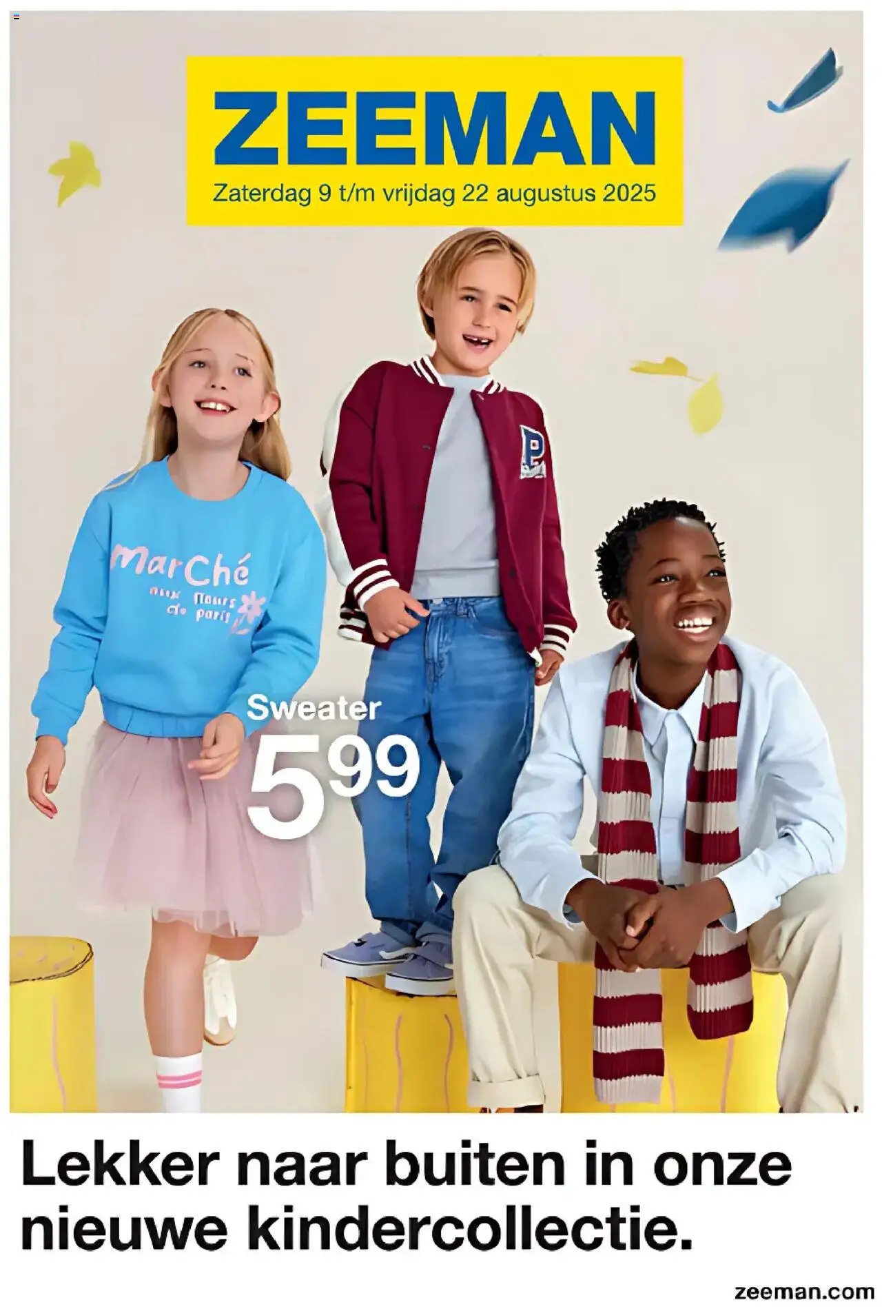 Zeeman shop Folder geldig vanaf 09/08/2025 - Paginanummer 1