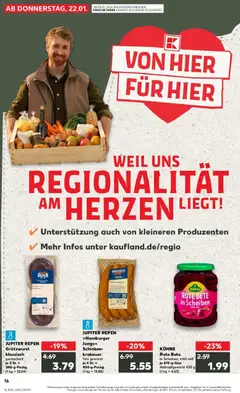 Vorschau von dem Prospekt des Geschäftes Kaufland, gültig ab dem 22.01.2026
