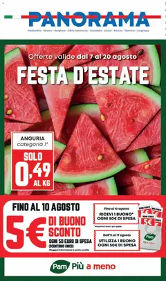 Anteprima dell'opuscolo Volantino Roma dal negozio Panorama valido da 07/08/2025