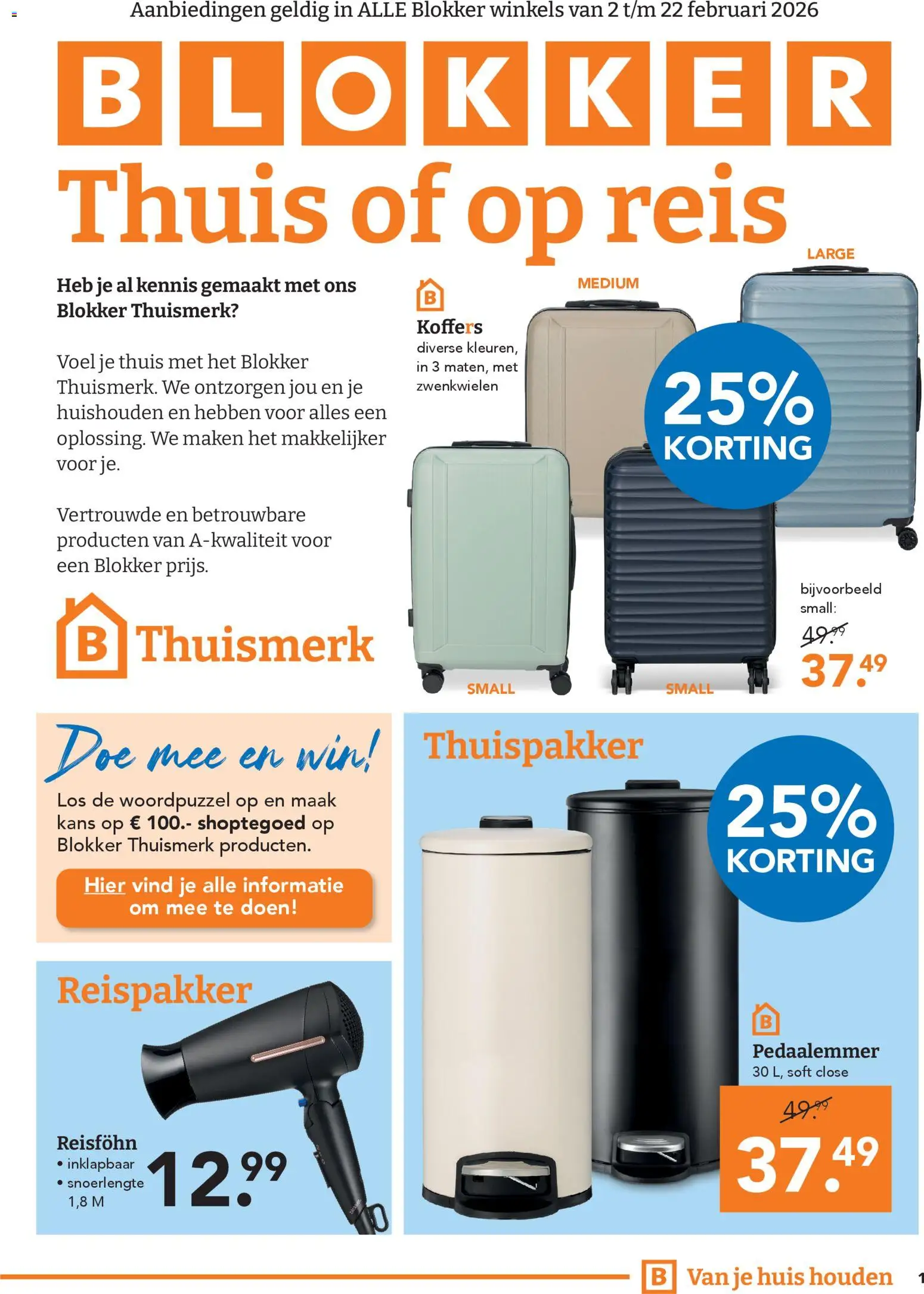 Voorbeeld van Folder van winkel Blokker geldig vanaf 02-02-2026